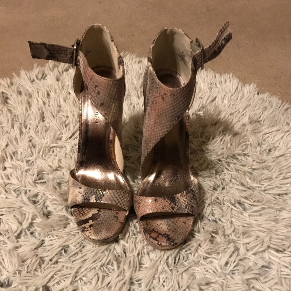 Snake Print Stiletto